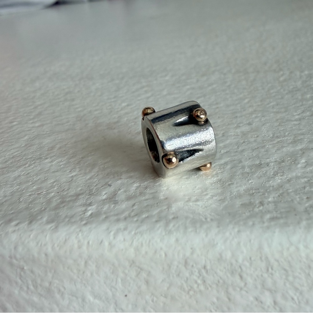 Pandora Dots Drum Retired Charm View 6
